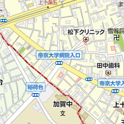 デュアン十条店 北区 美容院 美容室 床屋 の地図 地図マピオン