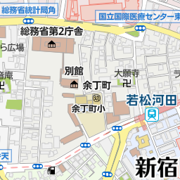 東新宿駅 新宿区 駅 の地図 地図マピオン