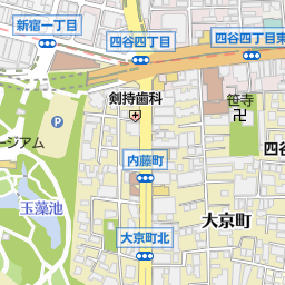 四谷三丁目駅 新宿区 駅 の地図 地図マピオン