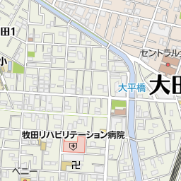 蒲田グランデュオ皮膚科 大田区 病院 の地図 地図マピオン