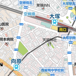 大塚駅 豊島区 駅 の地図 地図マピオン