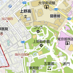 上野駅 台東区 駅 の地図 地図マピオン