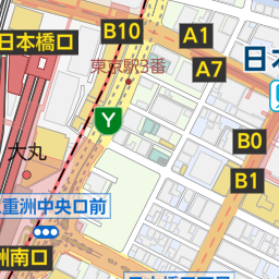 ヨド物置（中央区/鉄鋼）の地図｜地図マピオン