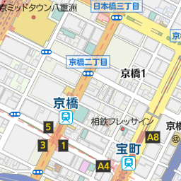 銀座一丁目駅 中央区 駅 の地図 地図マピオン