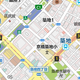 銀座駅 中央区 駅 の地図 地図マピオン