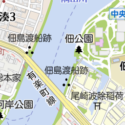 ヨド物置（中央区/鉄鋼）の地図｜地図マピオン