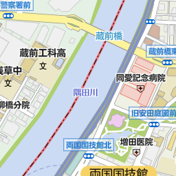 両国駅 墨田区 駅 の地図 地図マピオン
