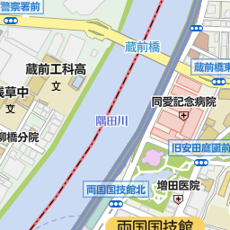 両国駅 墨田区 駅 の地図 地図マピオン
