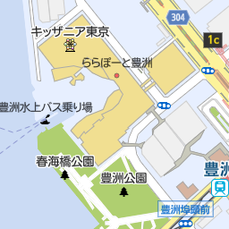 豊洲駅 江東区 駅 の地図 地図マピオン