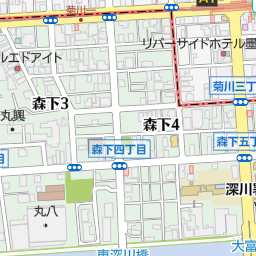 清澄白河駅 江東区 駅 の地図 地図マピオン