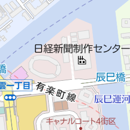 江東区立深川第五中学校（江東区/中学校）の地図｜地図マピオン