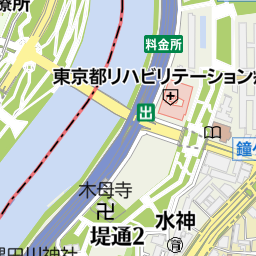 鐘ケ淵駅（墨田区/駅）の地図｜地図マピオン