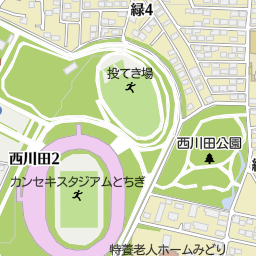 今宮公園 宇都宮市 公園 緑地 の地図 地図マピオン