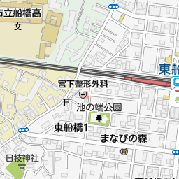 日産化学津田沼寮 習志野市 寮 社宅 の地図 地図マピオン