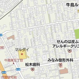 快活club 秋田牛島店 秋田市 漫画喫茶 インターネットカフェ の地図 地図マピオン