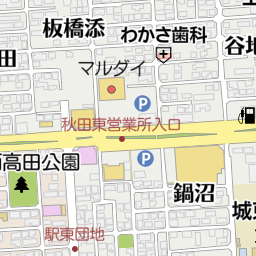 秋田県秋田市広面字釣瓶町の地図(39.72526111069115