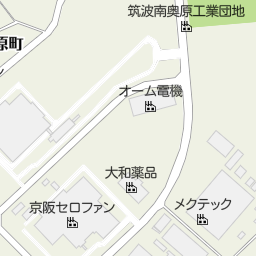 株式会社トロナジャパン 関東工場 牛久市 食品 の地図 地図マピオン