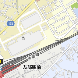 友部駅 笠間市 駅 の地図 地図マピオン