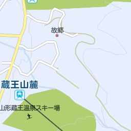 山形県山形市蔵王温泉の地図 38 140 地図マピオン