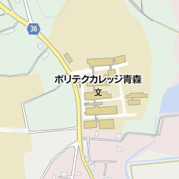 青森職業能力開発短期大学校 学生寮 五所川原市 大学 大学院 の地図 地図マピオン