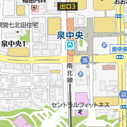 泉中央駅 仙台市泉区 駅 の地図 地図マピオン