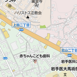 スタディ上田教室 盛岡市 学習塾 の地図 地図マピオン