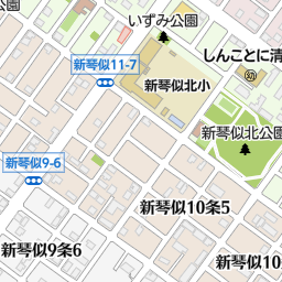 新琴似駅 札幌市北区 駅 の地図 地図マピオン