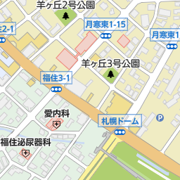 札幌ドーム ｈｉｒｏｂａ 札幌市豊平区 野球場 の地図 地図マピオン