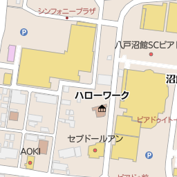 自遊空間八戸沼館店 八戸市 漫画喫茶 インターネットカフェ の地図 地図マピオン