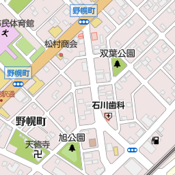 イオンシネマ江別 江別市 映画館 の地図 地図マピオン