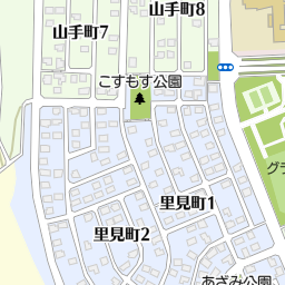 竹葉公園 北広島市 公園 緑地 の地図 地図マピオン