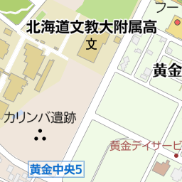恵庭駅（恵庭市/駅）の地図｜地図マピオン