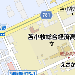 北海道苫小牧市新開町4丁目2の地図(42.6585672907