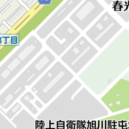 旭川市 北部住民センター（旭川市/会館・ホール）の地図｜地図マピオン