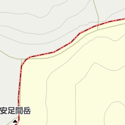 安足間岳 上川郡東川町 山 の地図 地図マピオン