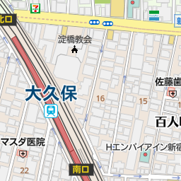 新大久保駅 東京都新宿区 周辺の複合ビル 商業ビル オフィスビル一覧 マピオン電話帳